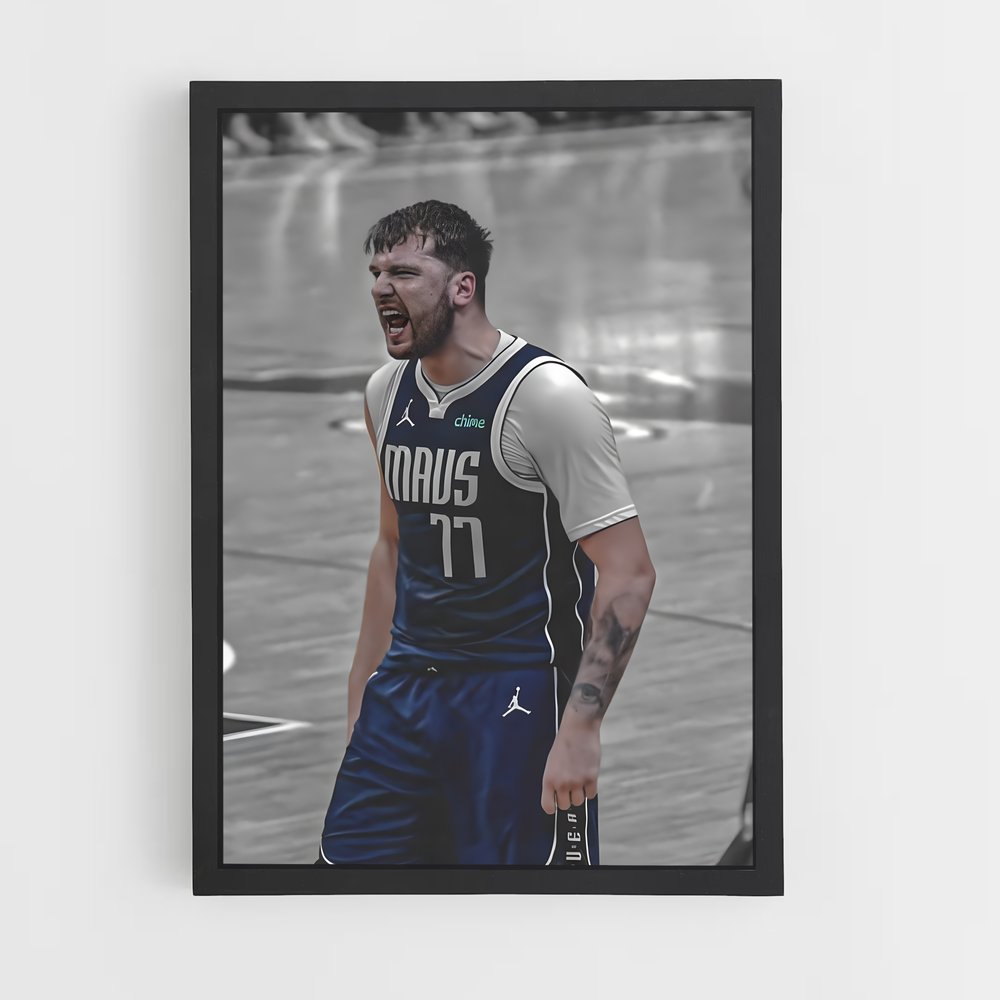 Poster Luka doncic potentiel – affiche Basketball (vue 2)